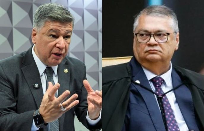 O senador Carlos Viana (esq.) e o ministro Flávio Dino | Divulgação/Carlos Moura/Agência Senado e Divulgação/Victor Piemonte/STF