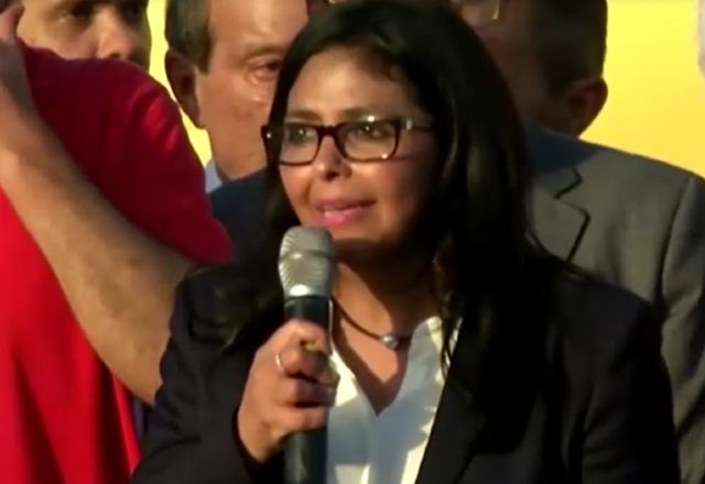 Delcy Rodríguez, vice-presidente da Venezuela | Reprodução/ Reuters