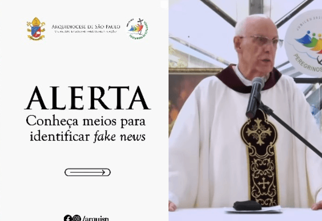 Arquidiocese de São Paulo alerta para vídeo falso usando imagens de cardeal em campanha de arrecadação. Padre Júlio Lancelotti também foi alvo de vídeo fake | Reprodução Instagram
