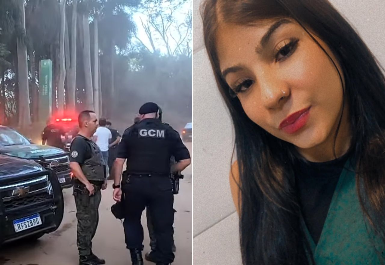 Corpo de Vitória foi encontrado em área de mata de Cajamar (SP) | Reprodução
