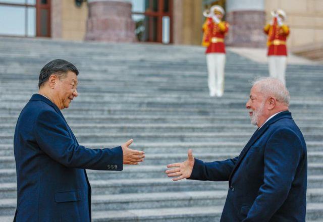 "Ninguém vai proibir que o Brasil se aproxime da China", diz Lula "Ninguém vai proibir que o Brasil se aproxime da China", diz Lula
