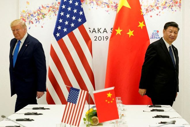 Xi Jinping e Trump | Kevin Lamarque/ Reuters