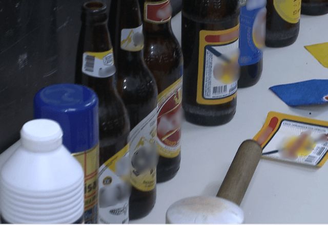 Polícia Militar localiza fábrica de cerveja falsificada em Curitiba | Divulgação