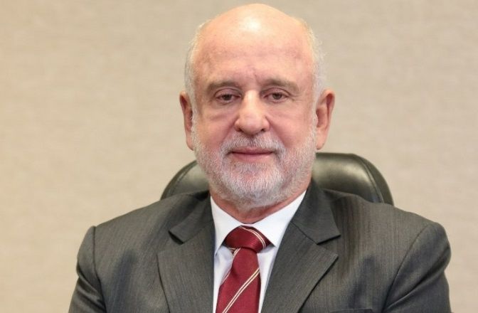 Benjamin Zymler, de 68 anos, estava em Fortaleza para participar do 2º Congresso Brasileiro da 14.133 (Lei de Licitações e Contratos Administrativos) | Divulgação/TCU